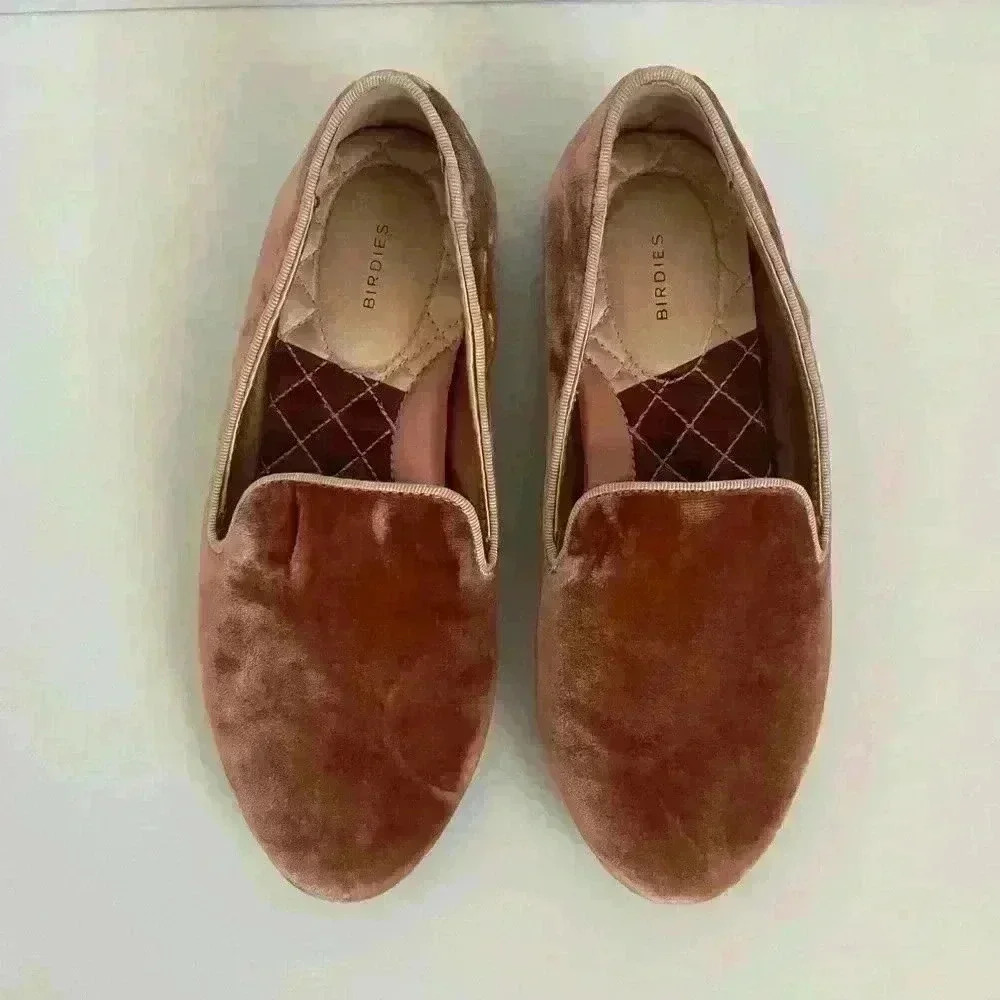 Birdies velvet flats